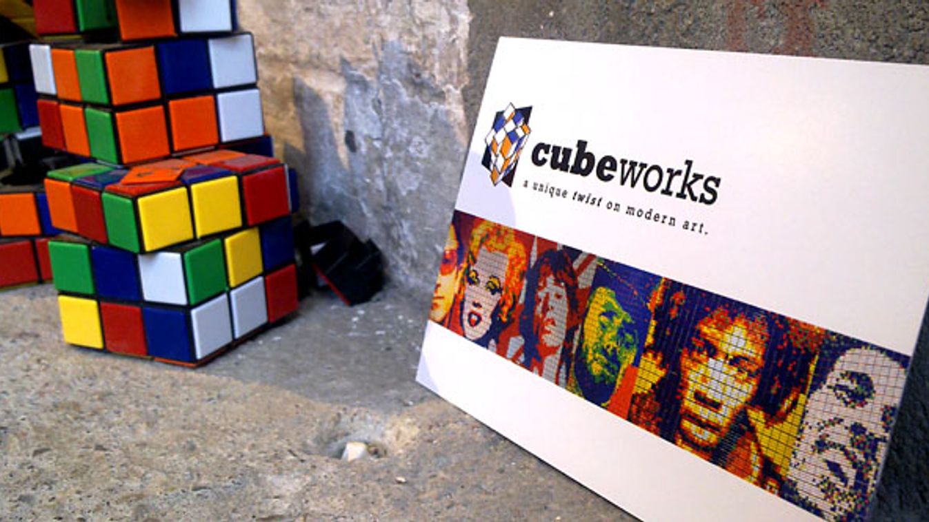 Rubik&#8217;s Cube Art, Cube Works Studio 