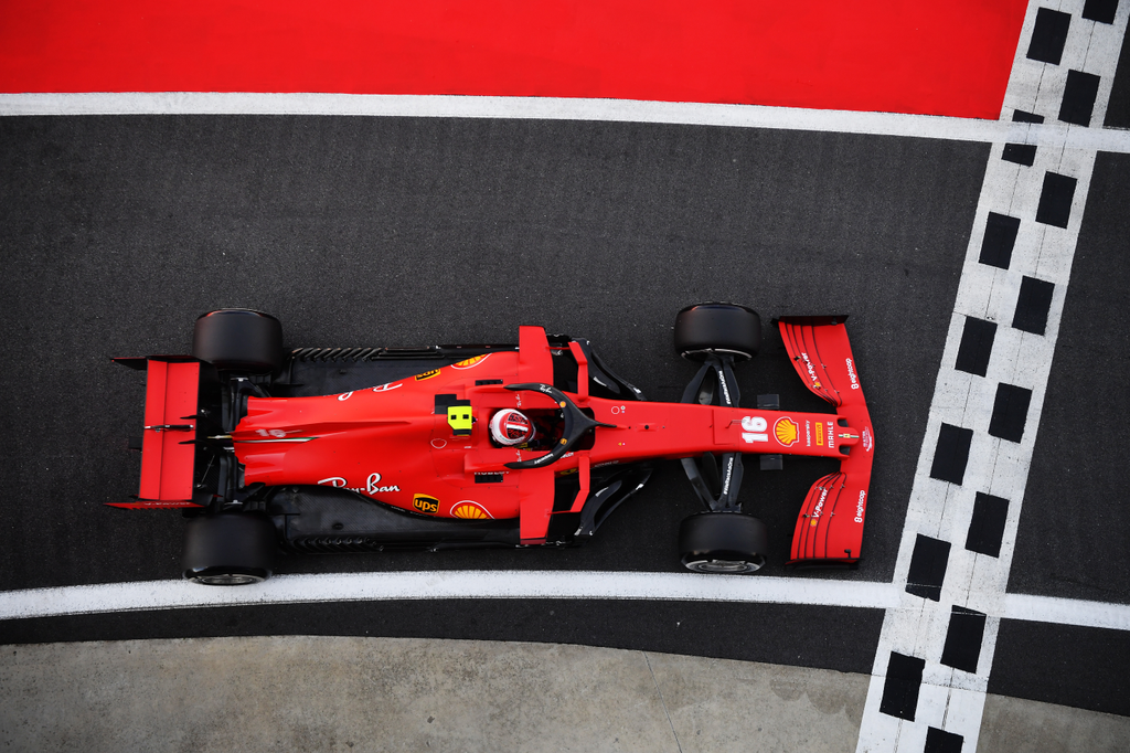 Forma-1, Charles Leclerc, Scuderia Ferrari, A 70. évforduló Nagydíja 