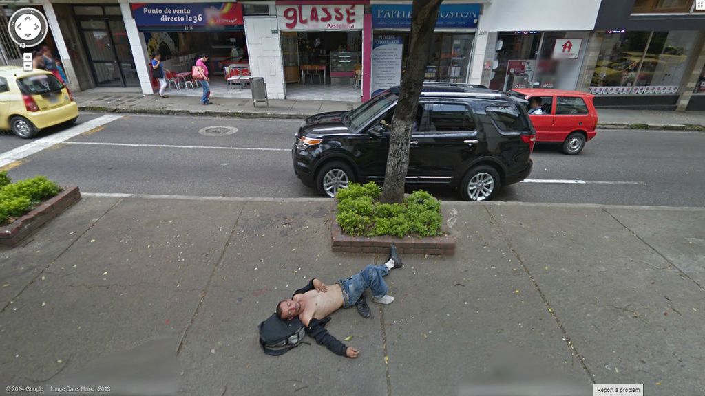Google, Streetview, vicces képek 