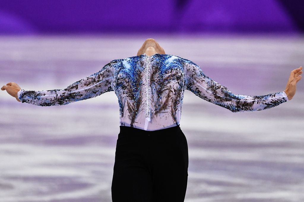 Adam Rippon, téli olimpia harmadik nap hétfő nap képe 