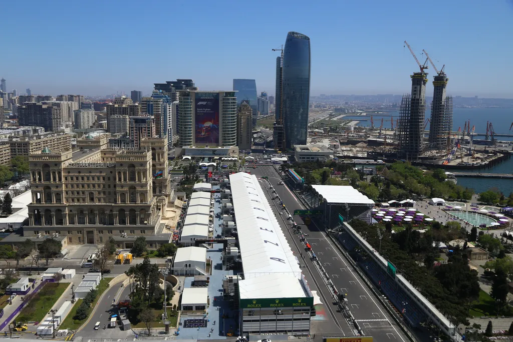 Előkészületek a 2018-as Azeri Nagydíjra, Baku City Circuit 