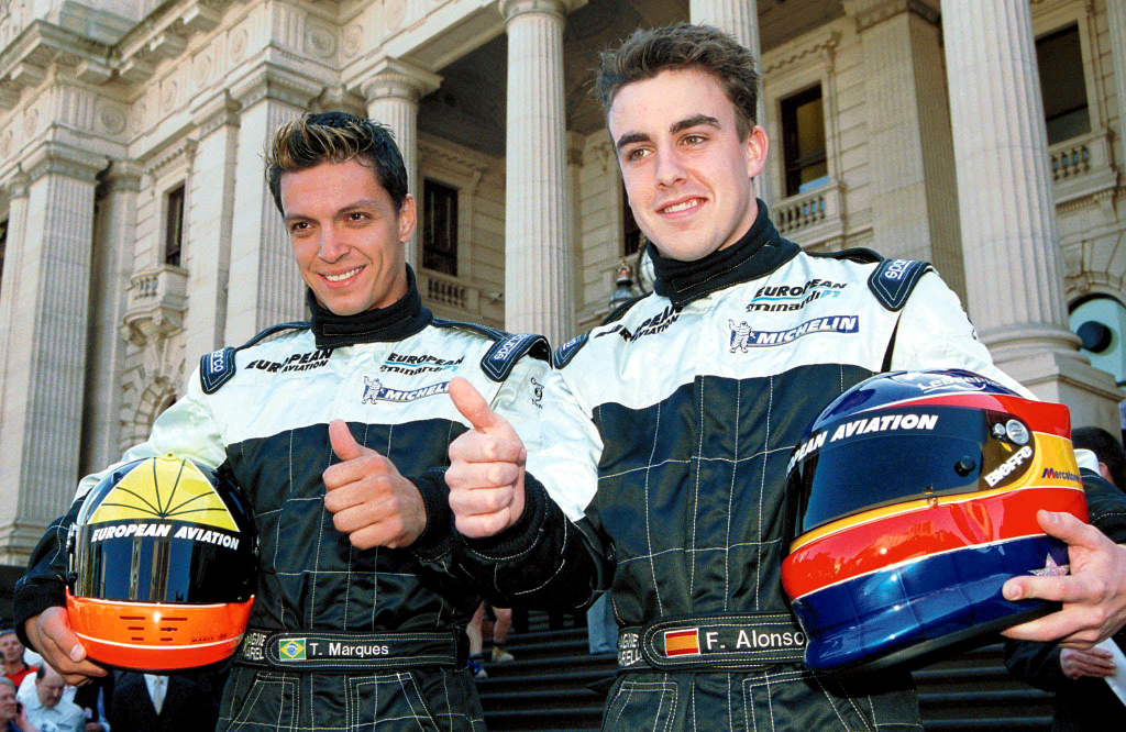 Forma-1, Fernando Alonso, Tarso Marques, Minardi, 2001 