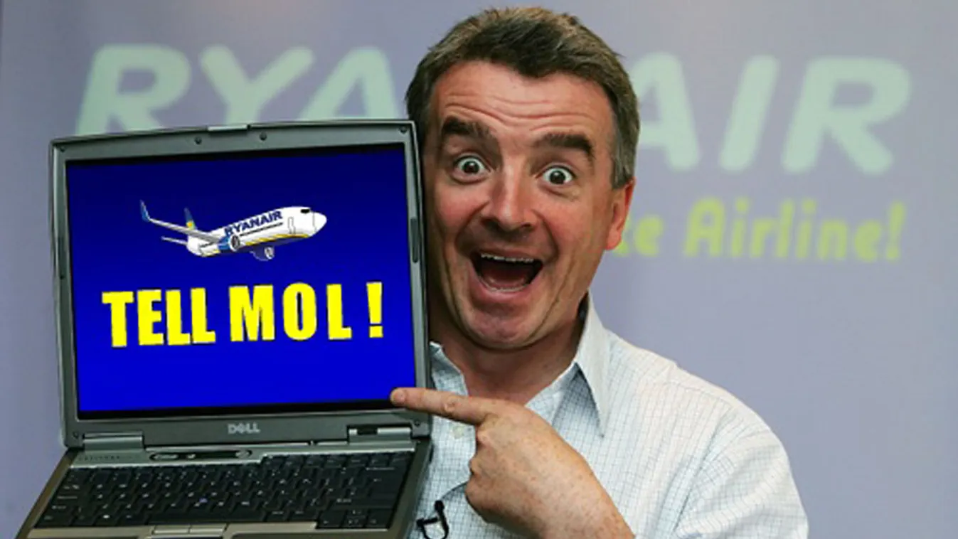 Ryanair - Tell MOL, Michael O&#8217;Leary, a Ryanair vezérigazgatója