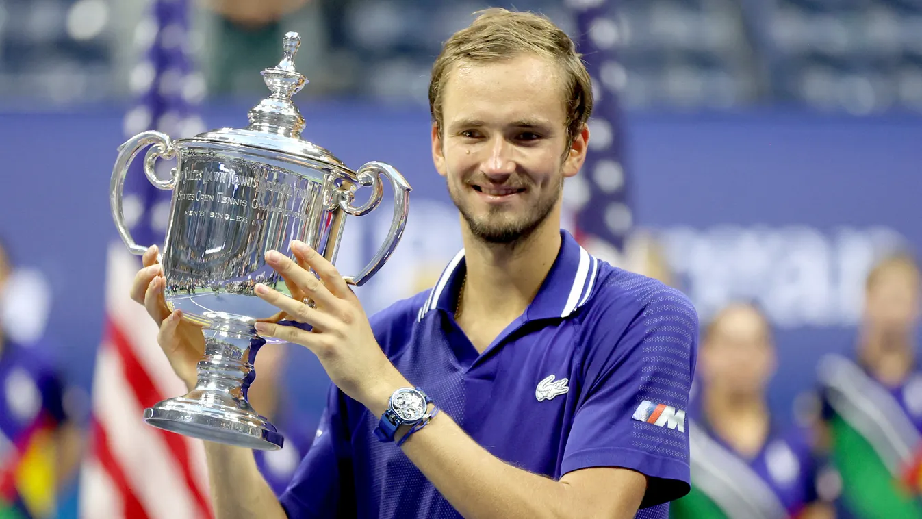 tenisz Danyiil Medvegyev Daniil Medvedev trófea US Open 