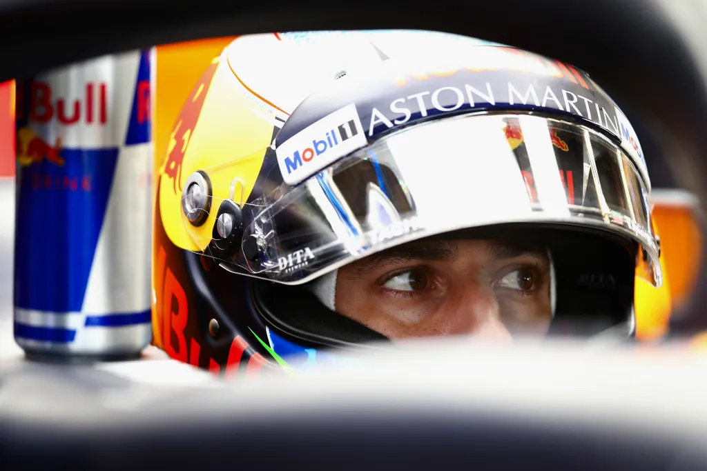 A Forma-1-es Belga Nagydíj pénteki napja, Daniel Ricciardo, Red Bull Racing 