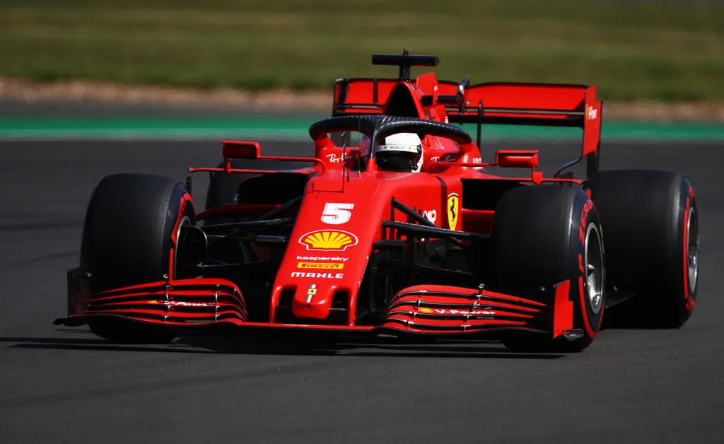Forma-1, A 70. Évforduló Nagydíja, szombat, Sebastian Vettel, Scuderia Ferrari 