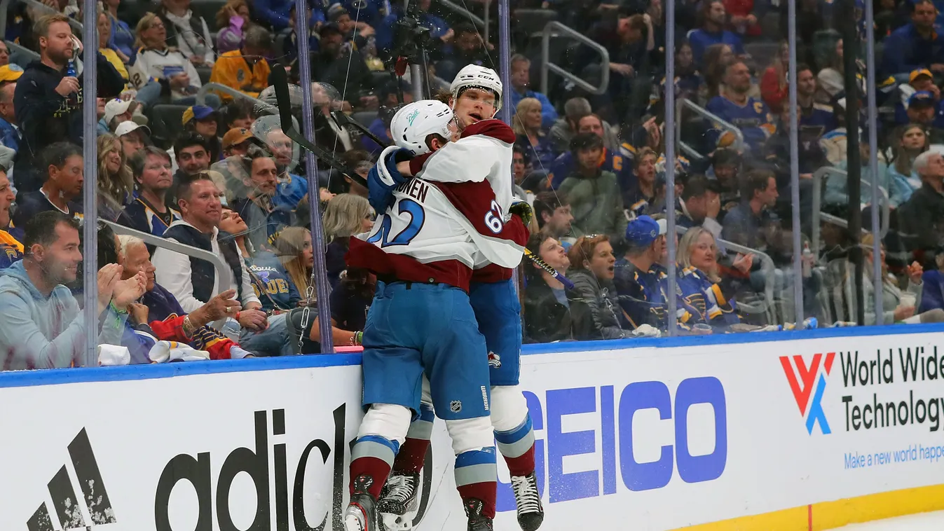 Colorado Avalanche v St Louis Blues - Game Three GettyImageRank2 Color Image national hockey league Horizontal SPORT ICE HOCKEY 