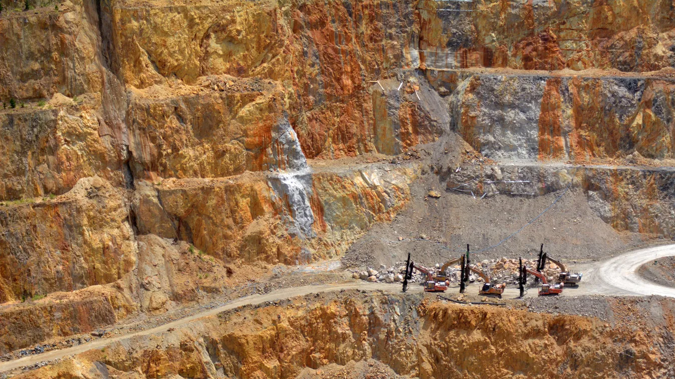 Waihi bánya, új-zélandi külszíni aranybánya 