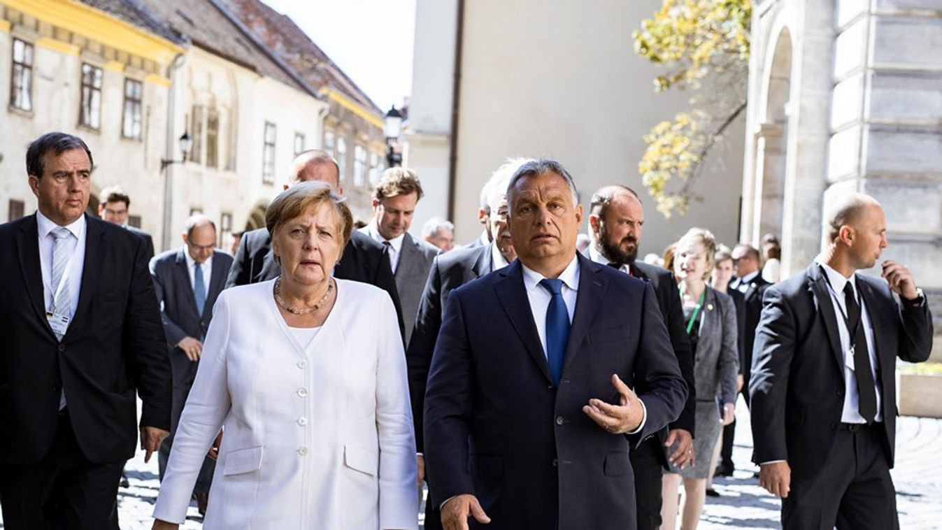 Orbán Viktor, Angela Merkel, Sopron 