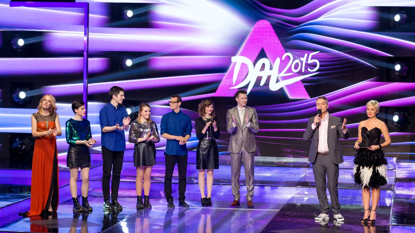A dal 2015 második középdöntő továbbjutók 