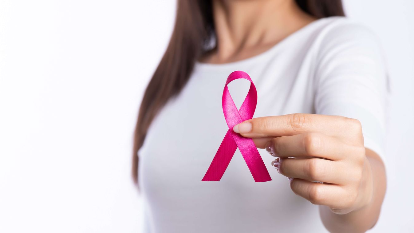 mellrák elleni küzdelem rózsaszín szalag 