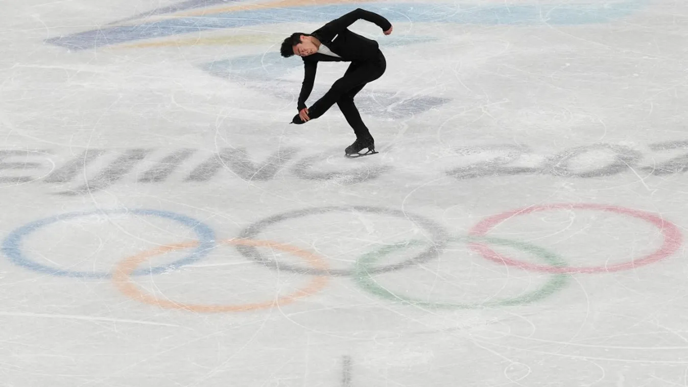 (BEIJING2022)CHINA-BEIJING-FIGURE SKATING-MEN SINGLE SKATING-SHORT PROGRAM (CN) se Horizontal 