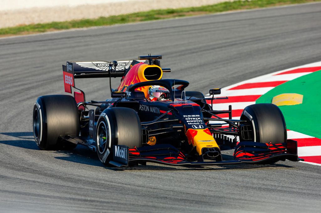 Forma-1, Barcelona, teszt, 1. nap, Max Verstappen, Red Bull 