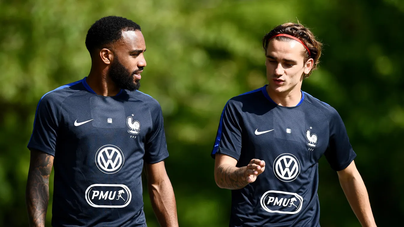 Lacazette, Griezmann 