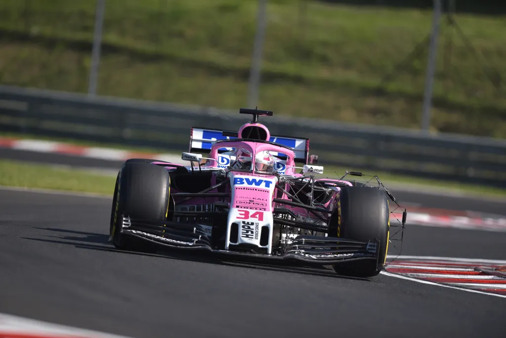 F1-es teszt a Hungaroringen, 1. nap, Nicholas Latifi, Force India 