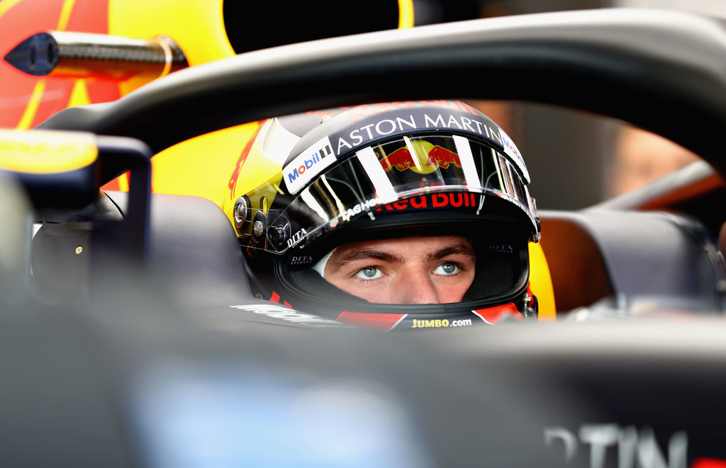 A Forma-1-es Azeri Nagydíj pénteki napja, Max Verstappen, Red Bull Racing 
