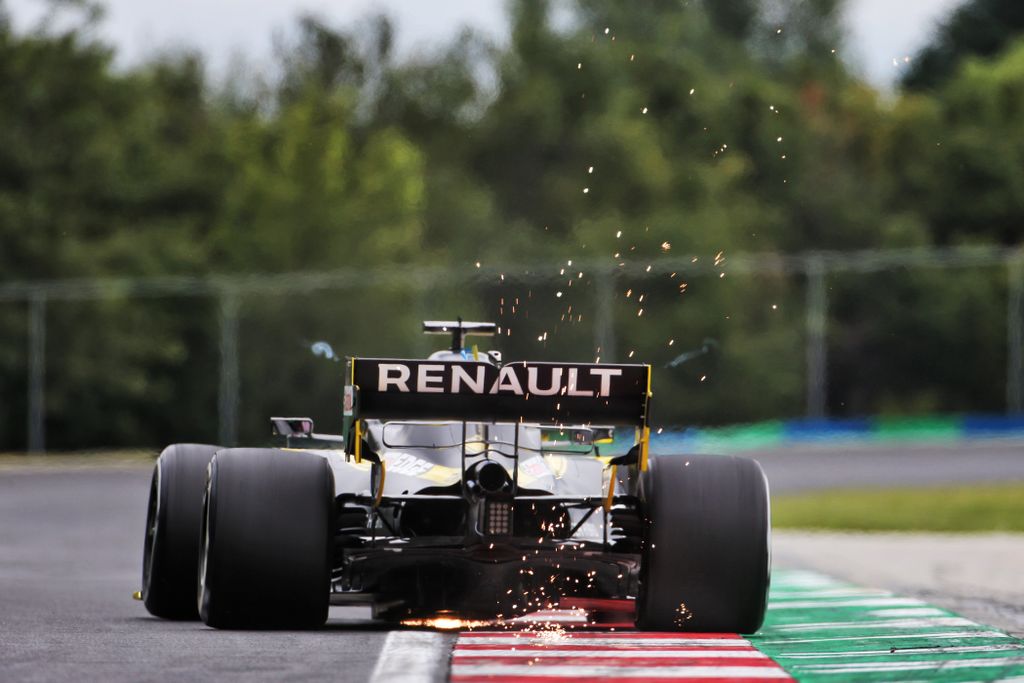 Forma-1, Daniel Ricciardo, Renault F1 Team, Magyar Nagydíj, Renault logo 