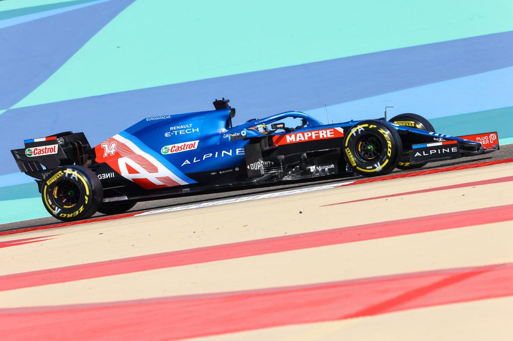 Forma-1, Fernando Alonso, Alpine, Bahreini Nagydíj 2021, szombat 