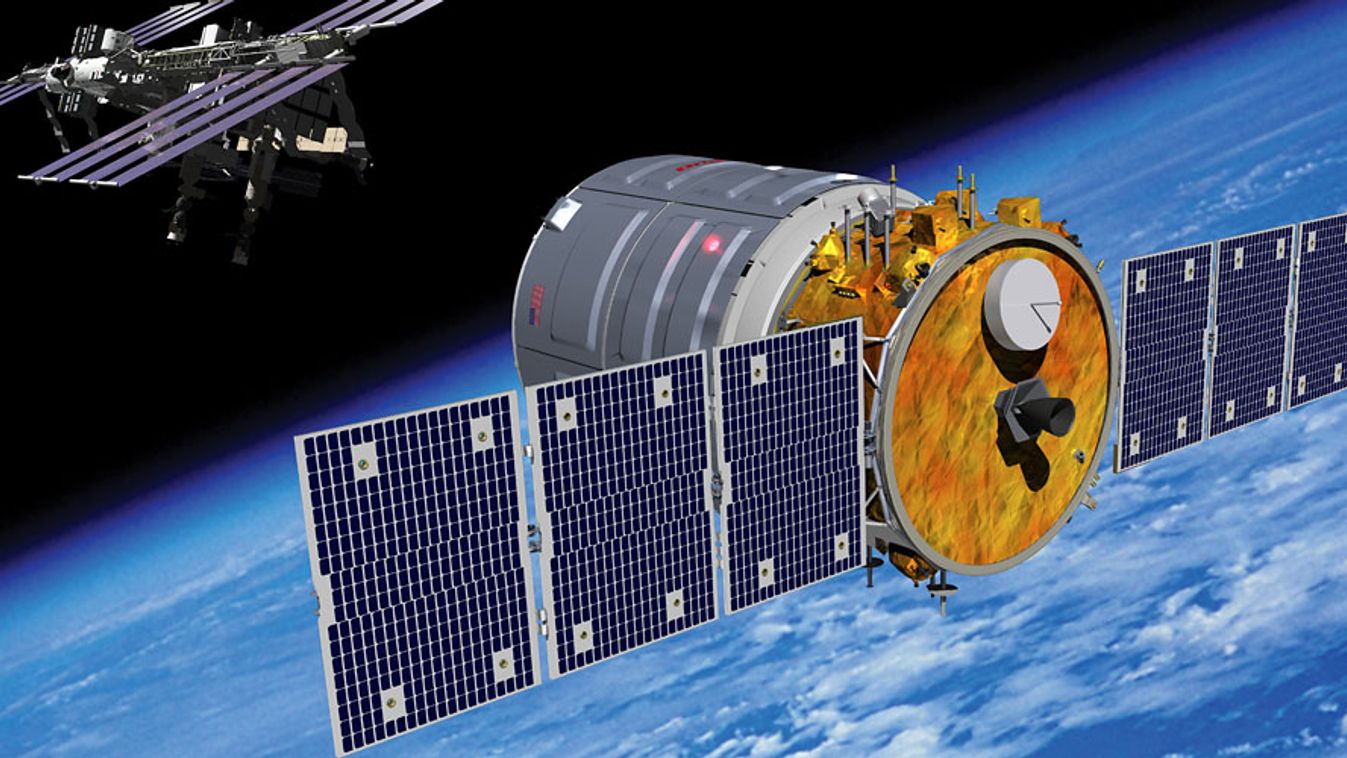 Fantáziarajz: így közelíti meg a Cygnus a Nemzetközi Űrállomást