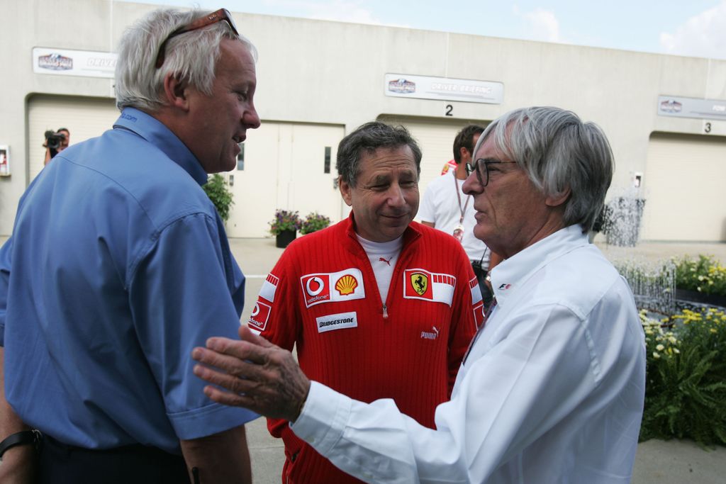 Forma-1, Charlie Whiting, FIA, Jean Todt, Scuderia Ferrari, Bernie Ecclestone, FOM, USA Nagydíj 2005 