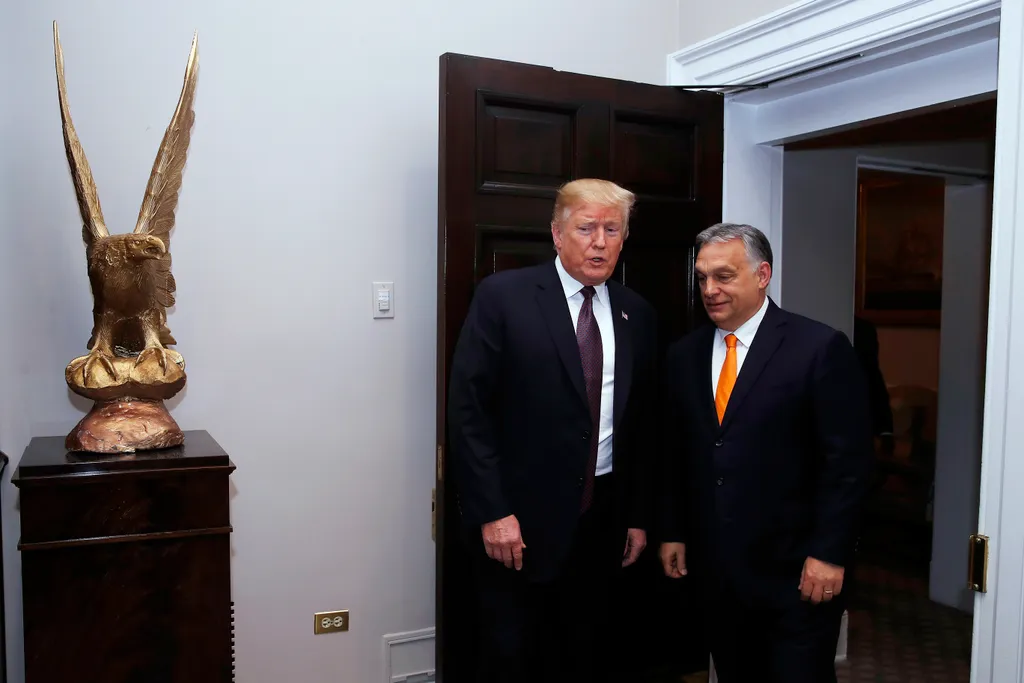 Trump-Orbán csúcstalálkozó, magyar-amerikai politikai csúcs, Orbán Viktor, Donald Trump, 2019.05.13. 