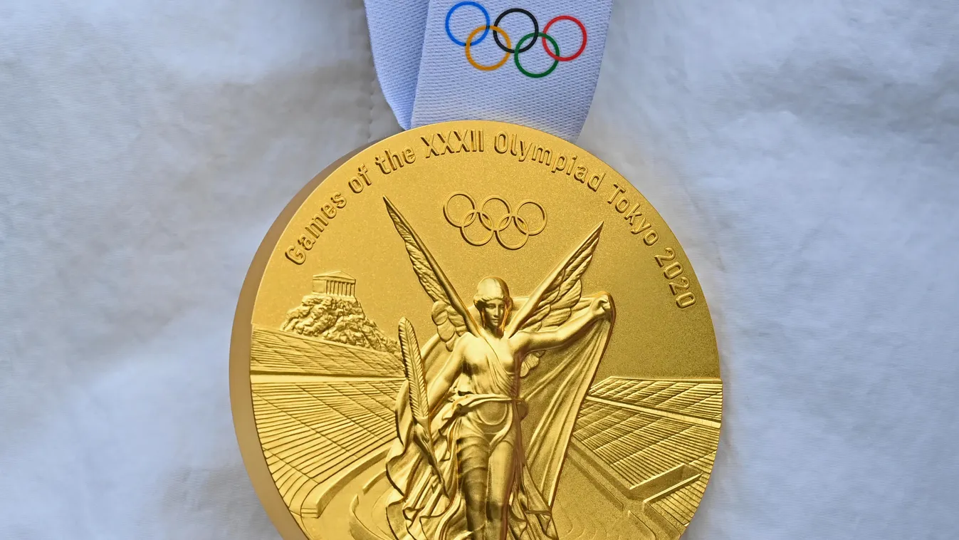 Oly Horizontal CLOSE-UP ILLUSTRATION GOLD MEDAL OLYMPIC GAMES SUMMER OLYMPIC GAMES 