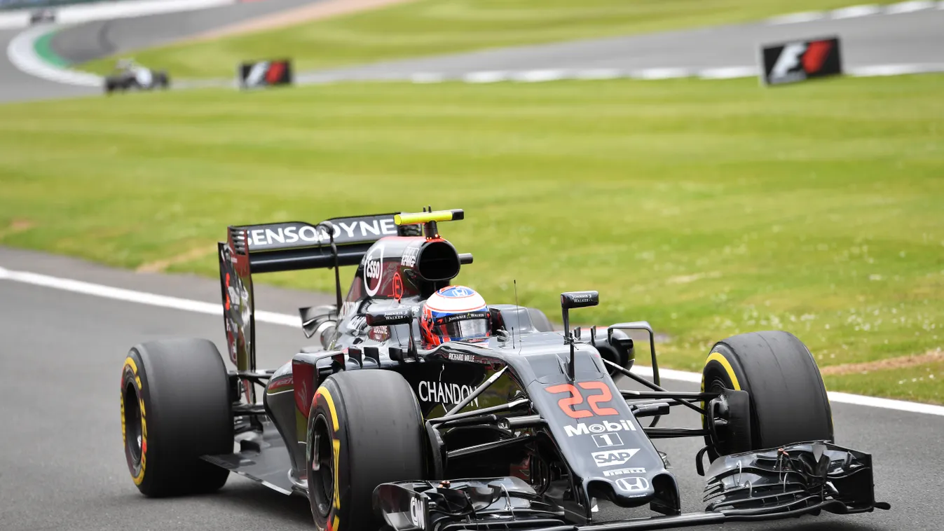 Forma-1, Jenson Button, McLaren Honda, Brit Nagydíj 