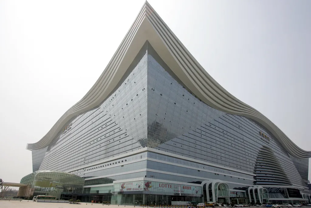 New Century Global Center China Worlds largest building opens in China China Chinese Sichuan Chengdu New Century global center centre Horizontal 