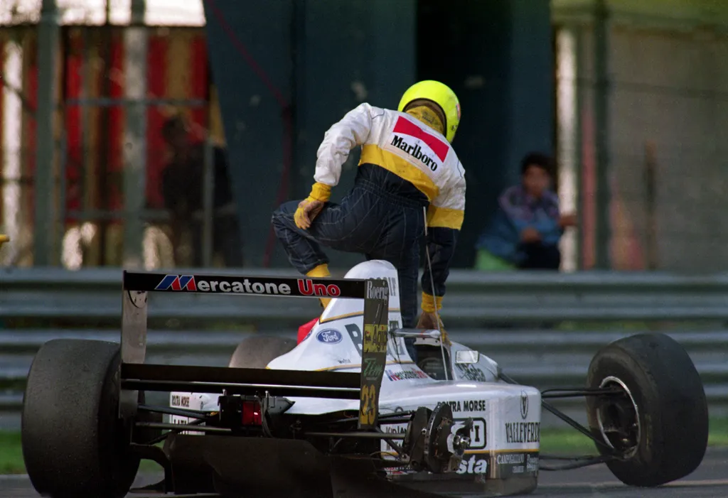 Forma-1, Christian Fittipaldi, Minardi, 1993 Olasz Nagydíj 