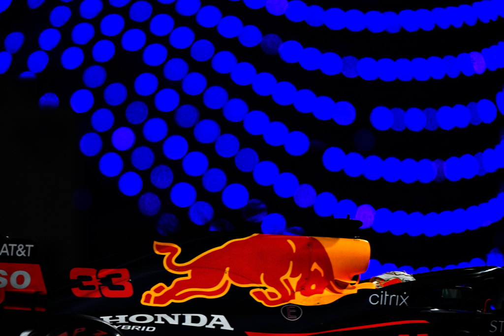 Forma-1, Max Verstappen, Red Bull Racing, Abu-dzabi Nagydíj 2020, Honda logo 
