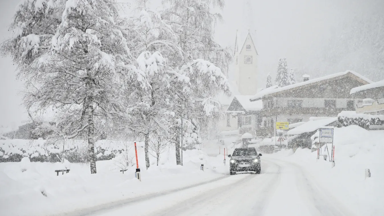 Ausztria, hó 