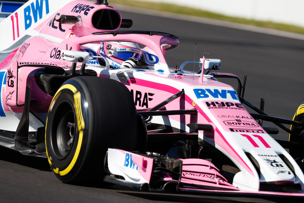 A Forma-1 előszezoni tesztje Barcelonában - 5. nap, Sergio Pérez, Force India 