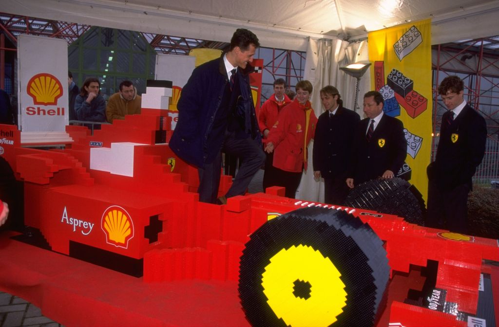 Forma-1, Michael Schumacher, Scuderia Ferrari, LEGO 1998 bemutató 