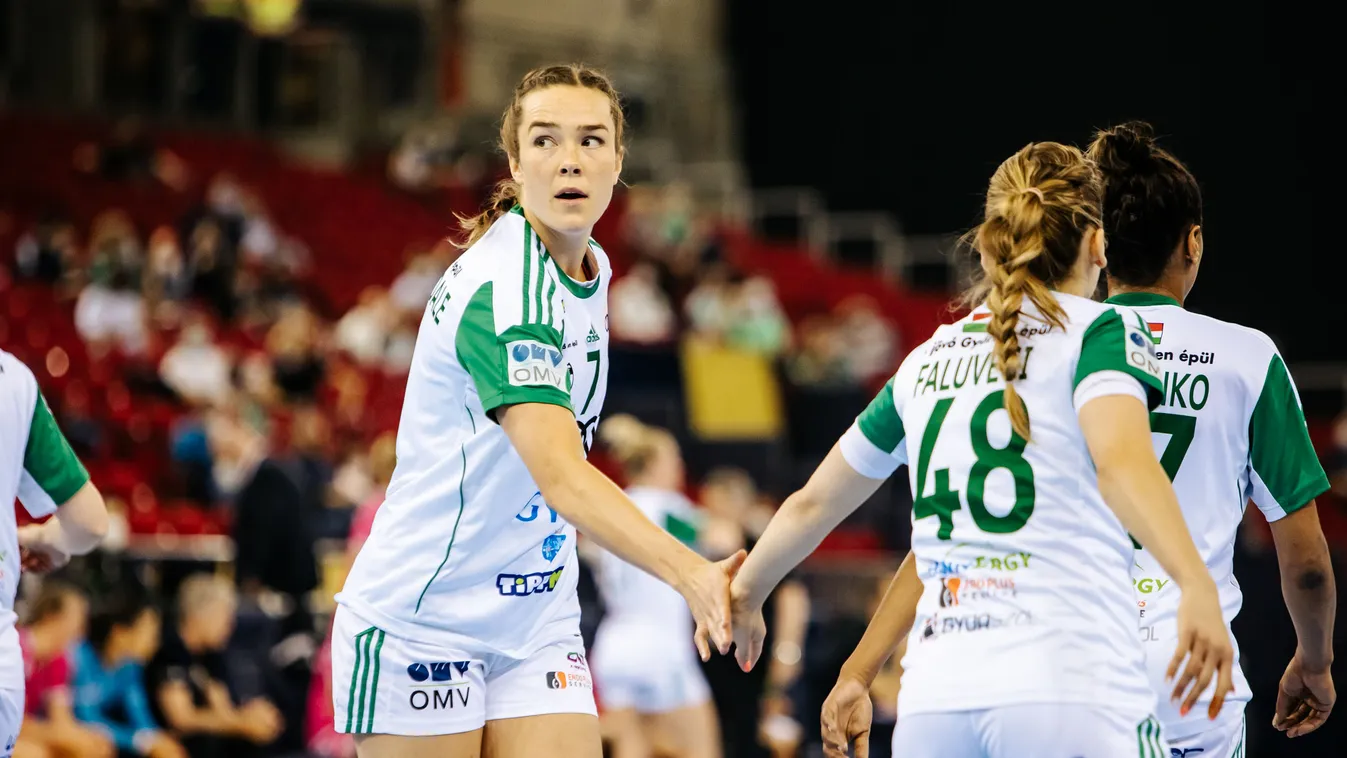 Győri Audi ETO KC - Brest Bretagne Handball, Női Kézilabda Bajnokok Ligája, négyes döntő, Papp László Sportaréna, 2021.05.29., Kari Brattset Dale, Faluvégi Dorottya 