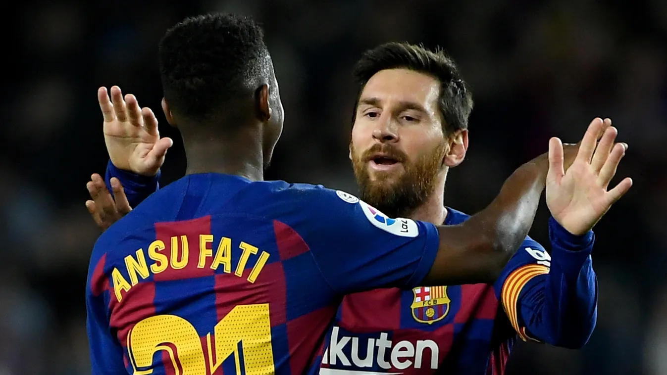 Lionel Messi Ansu Fati 