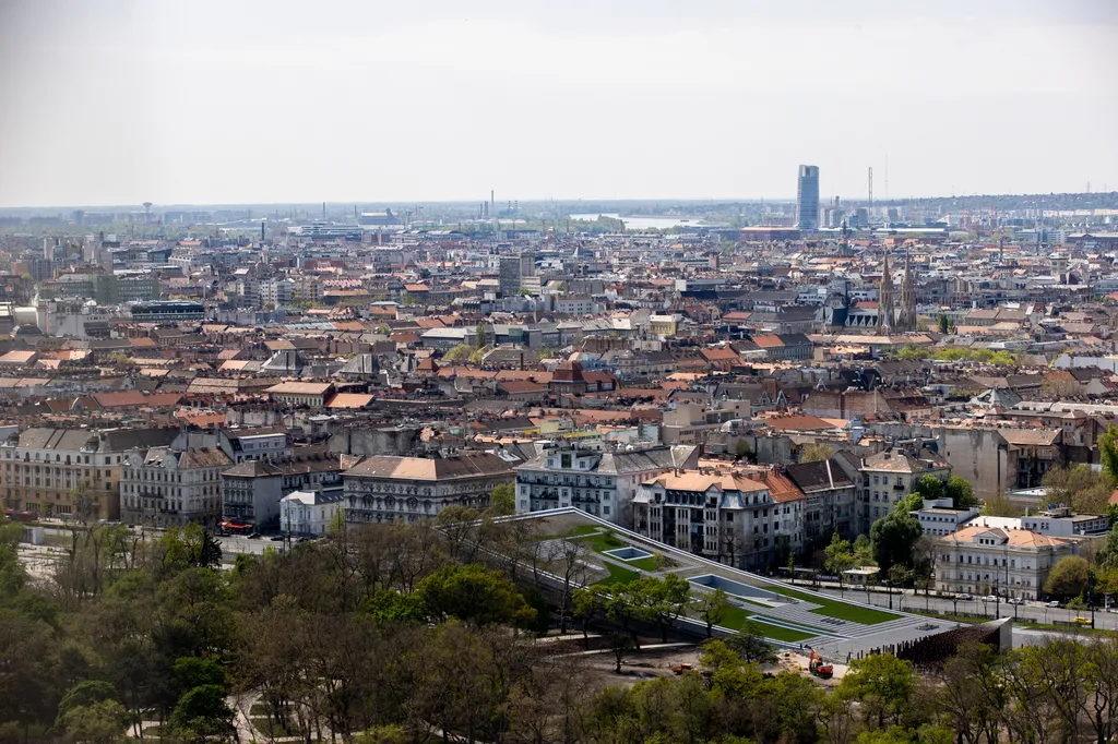 Élményléghajózás, Ballon, Városliget, Panoráma, Busapest, Élményléghajózás a Városligetben, léghajó, kilátás 