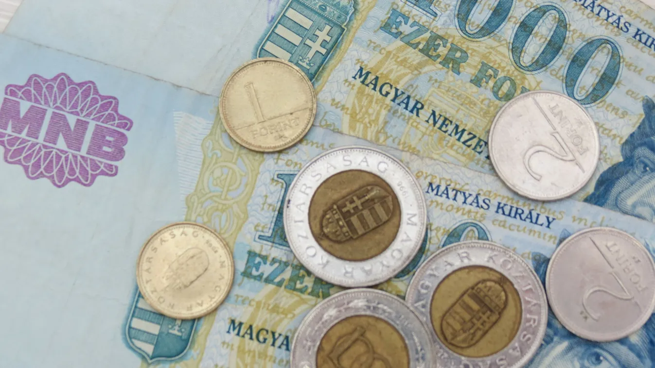forint bankjegy érme pénzügy 