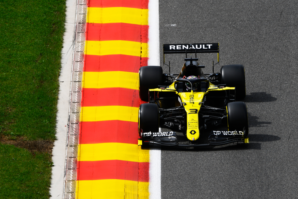 Forma-1, Daniel Ricciardo, Renault, Belga Nagydíj 2020, szombat 