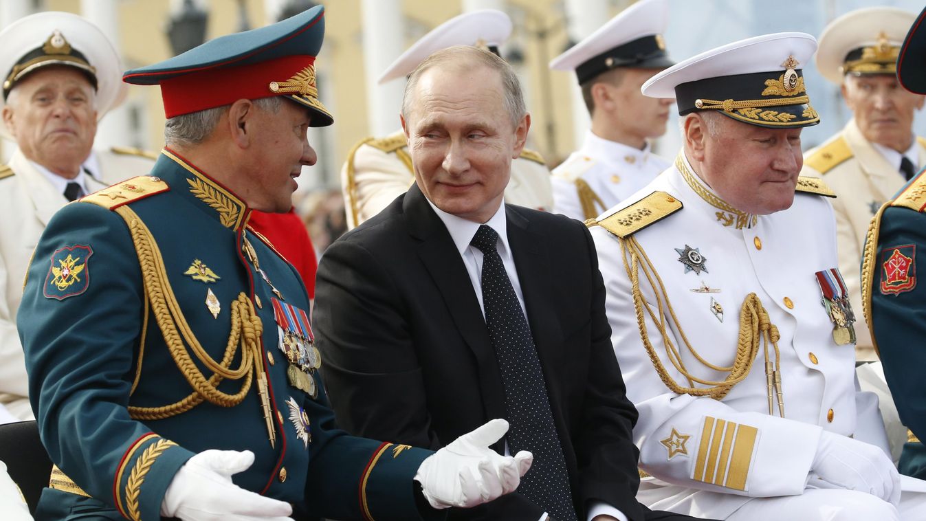 A haditengerészet napja Oroszországban, Putyin 