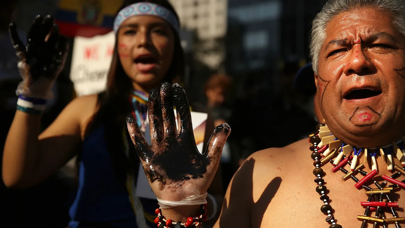 olajkitermelés indul a Yasuni Nemzeti Parkban, Ecuadorban, tiltakozók New Yorkban 