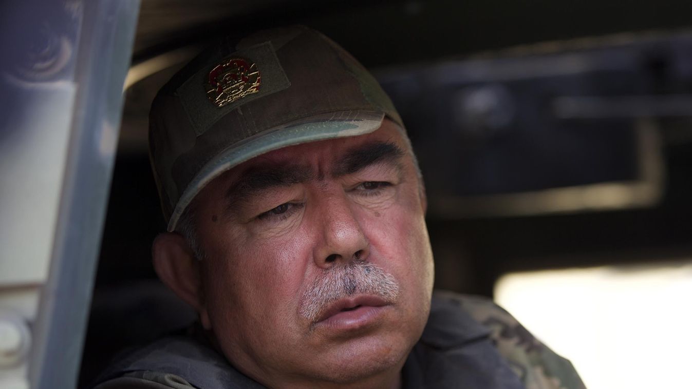 Afghan vice-president Dostum attends army operation in Northern Afghanistan Sheberghan Afghanistan Dostum Army operation SQUARE FORMAT 
