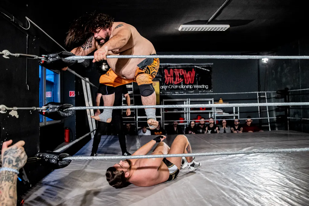 Hungarian Championship Wrestling, szervezet, edzése, pankráció, 2023. 04. 11. Budapest 