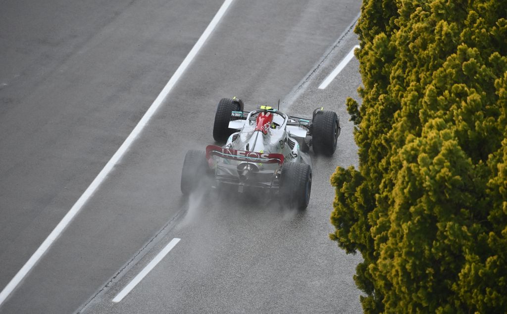Forma-1, Lewis Hamilton, Mercedes, Emilia Romagna Nagydíj 2022, péntek 