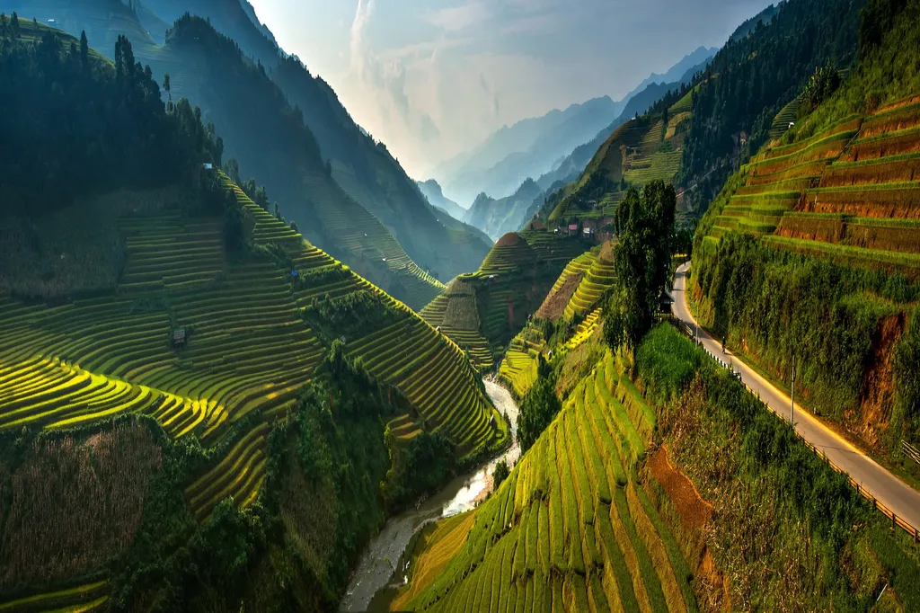Mesés képeken a vietnámi Sapa teraszos rizsföldjei, galéria, 2023 