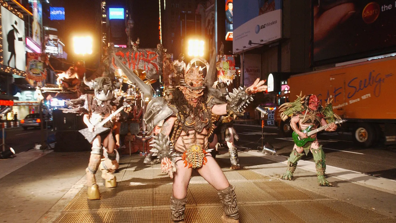 GWAR Video Shoot In Times Square 51436016 