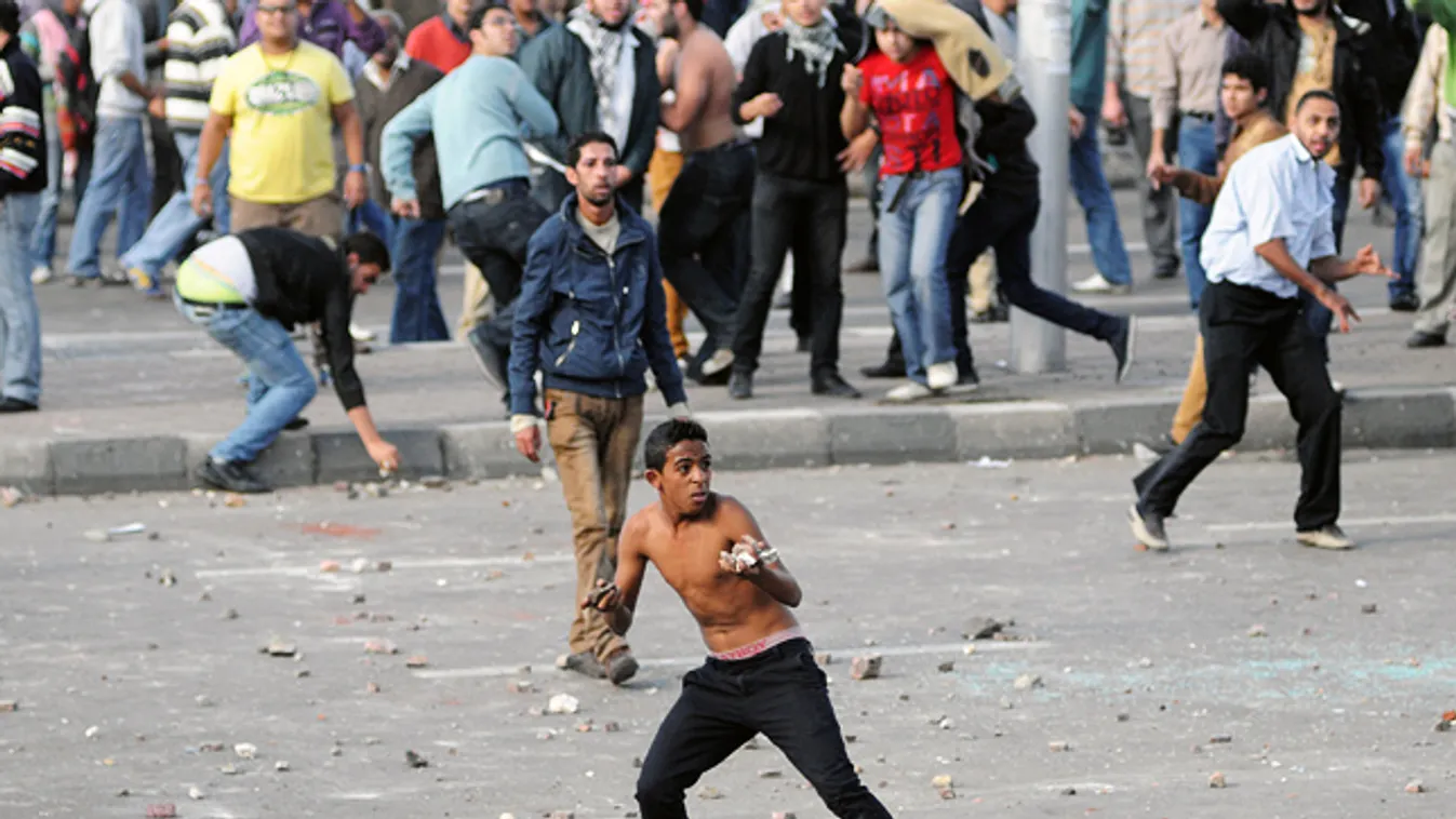 zavargások egyiptomban, tüntetés, demonstráció