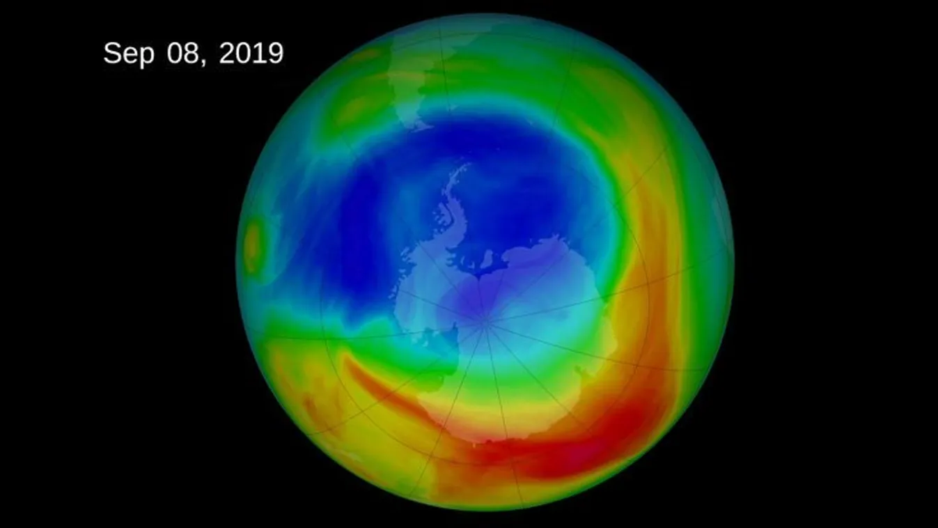 1982 óta nem volt olyan kicsi az ózonlyuk a déli-sark felett, mint 2019-ben 