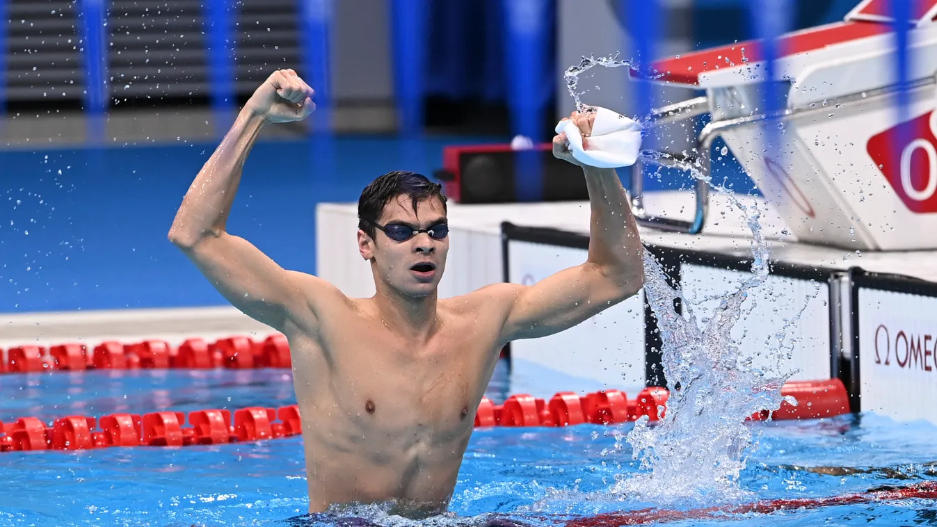 OLYMPIC GAMES - TOKYO 2020 - SWIMMING - FINAL - 20210727 100 M DOS 200 M FREESTYLE 2021 GAMES JEUX NATATION OLYMPIC OLYMPIQUES RYLOV EVGENY SWIMMING Horizontal GOLD MEDAL SPORT 
