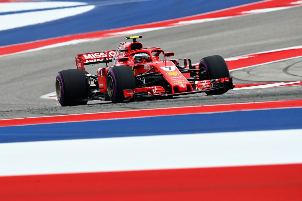 Forma-1, USA Nagydíj, Kimi Räikkönen, Ferrari 