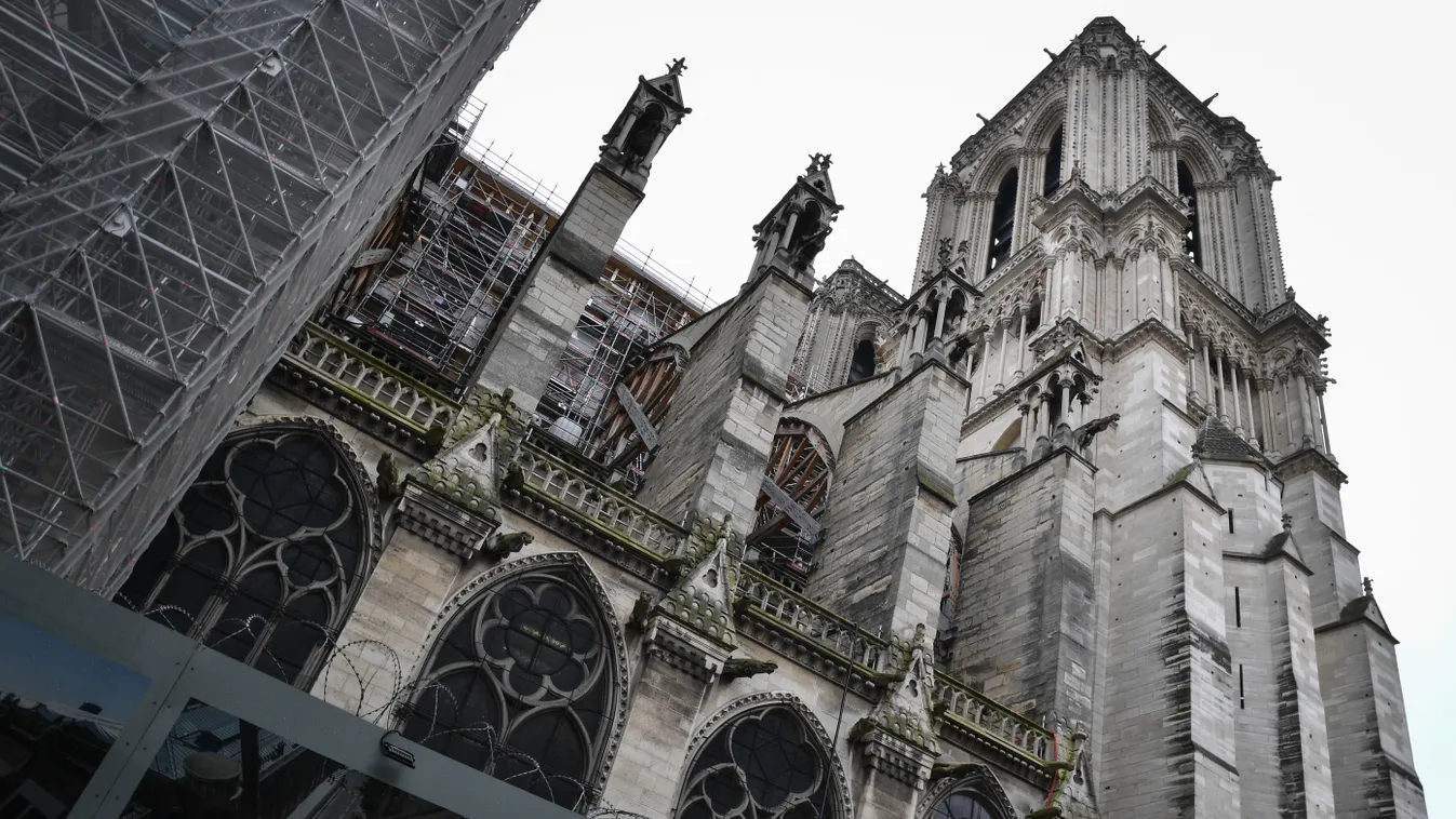 Így halad a párizsi Notre-Dame újjáépítése, galéria, 2023 
